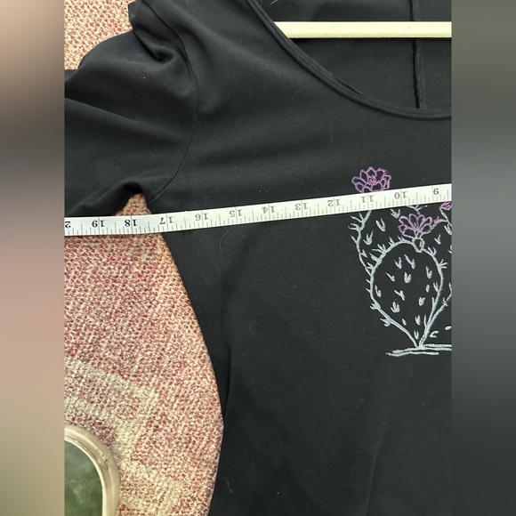 Luukaa 3/4 sleeve cotton jersey and crisp cotton combo dress. Size 8 new no tags - Picture 11 of 13